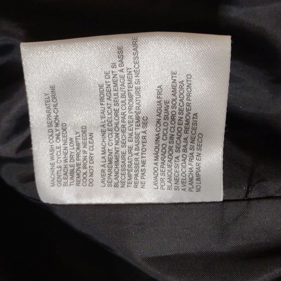 Michael Kors Lady's  Black Puffer Coat w/Quilted Collar - Size Large - Picture 15 of 16